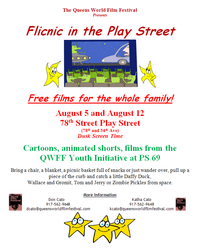 Movies on the street!